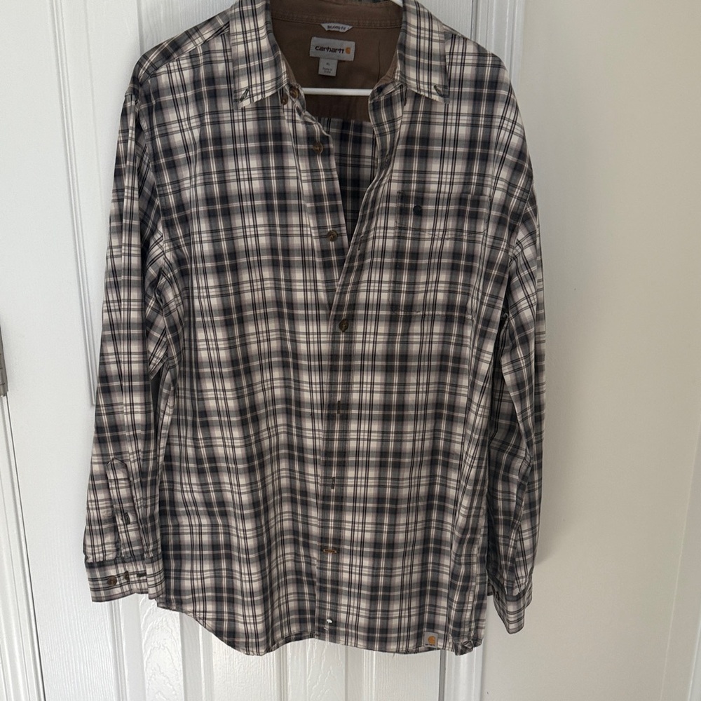 Carhartt Tan Relaxed Fit Shirt